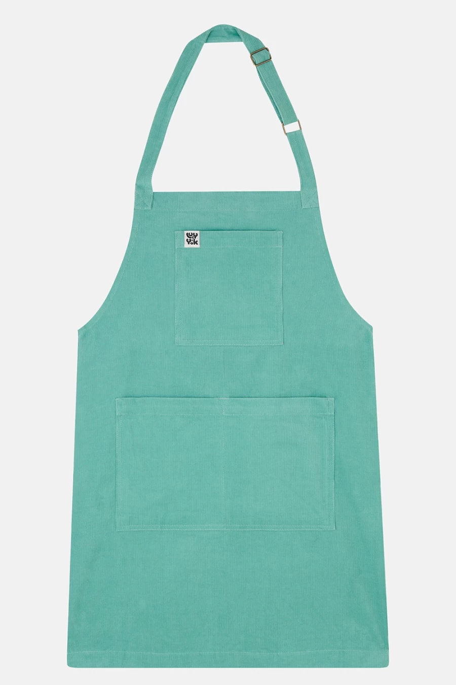 Lucy & Yak Women's Ada Apron - Blue Raspberry Cord, Sustainable Deadstock Fabric, Stylish & Functional Kitchen Wear