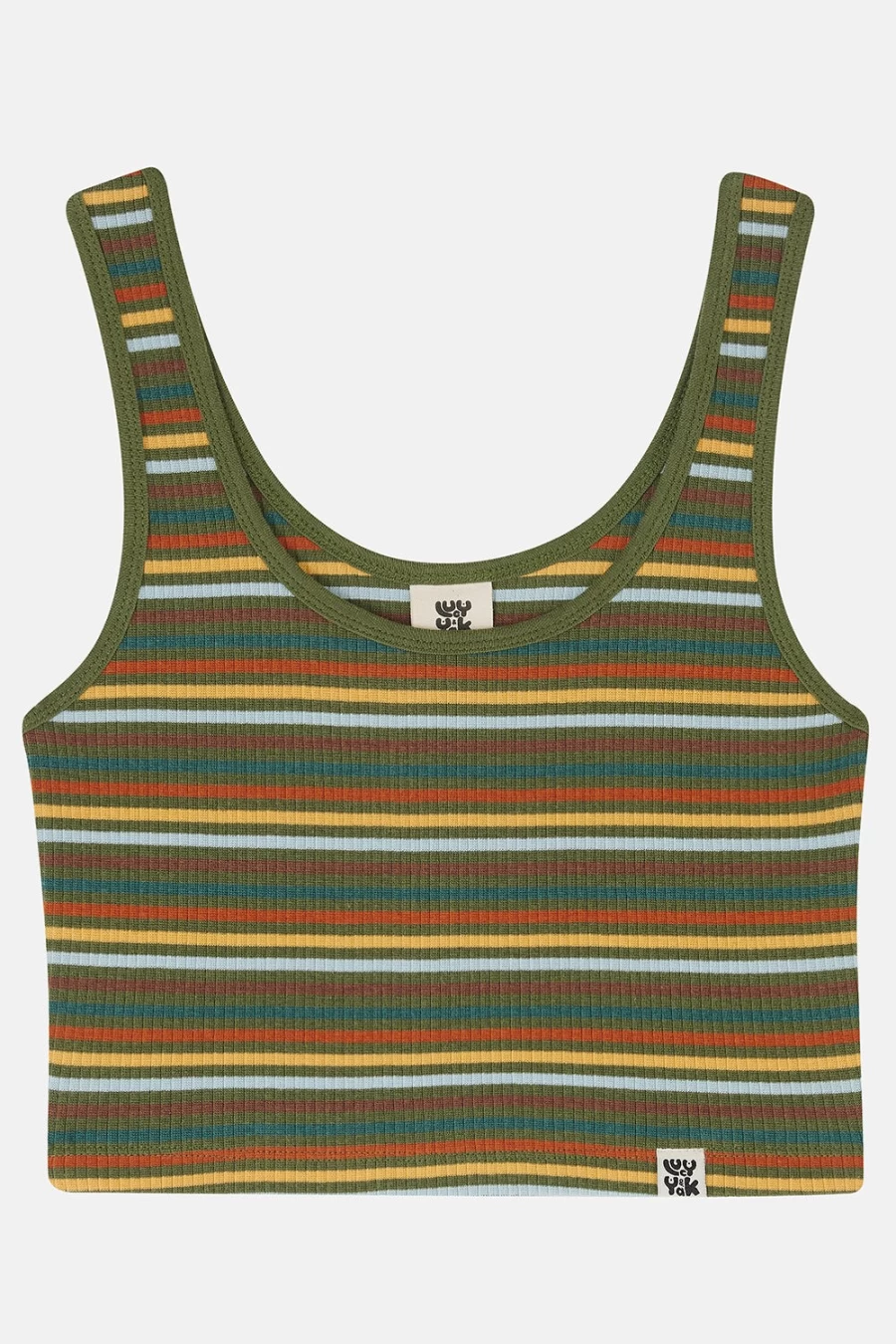 Lucy & Yak Women's Josy Vest Top - Organic Cotton & Lenzing™ Ecovero™ Striped Eco-Friendly Blouse