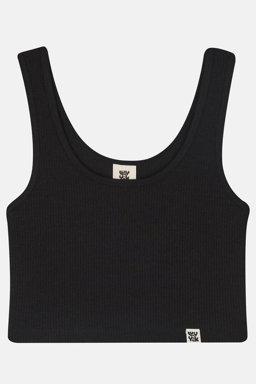 Lucy & Yak Women's Josy Vest Top - Organic Cotton & Lenzing™ Ecovero™ Black Eco-Friendly Tank