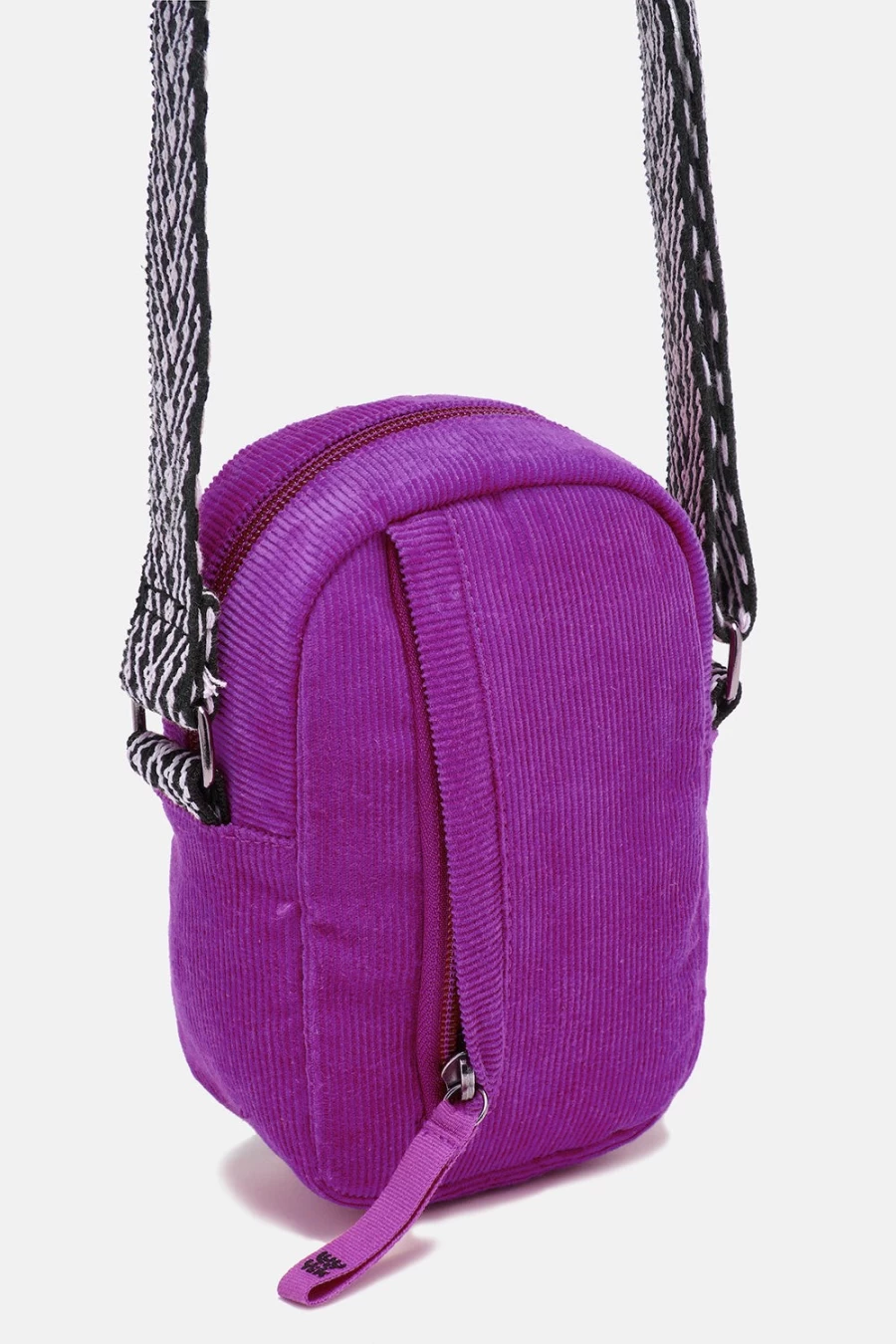 Lucy & Yak Women's Hollyhock Purple Organic Corduroy Brady Bag