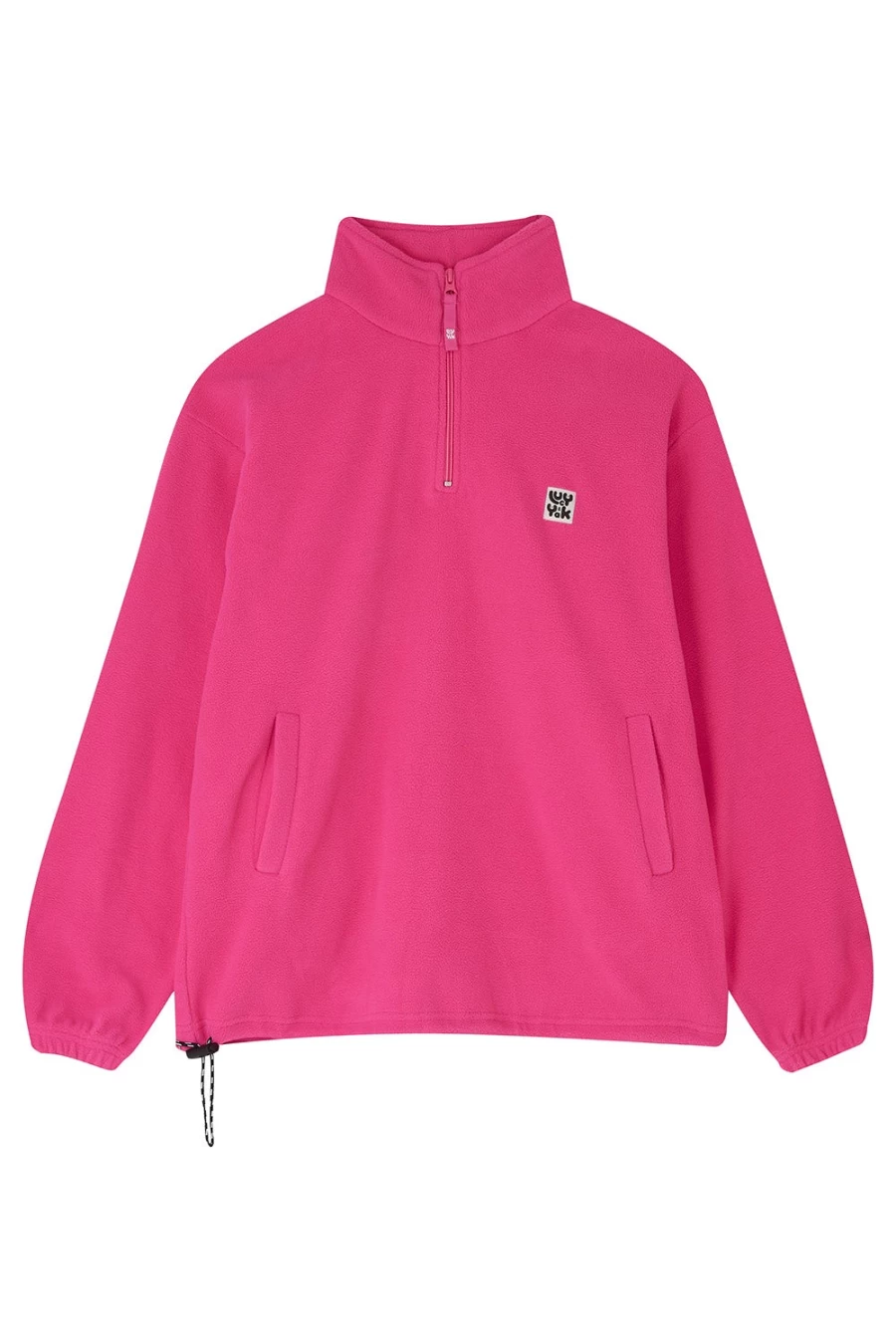 Lucy & Yak Women's Stevie Fleece Jacket - Eco-Friendly Fandango Pink Made from Recycled Bottles