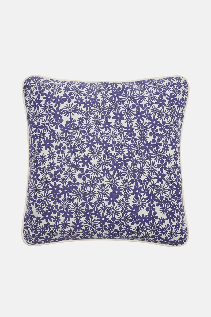 "Lucy & Yak Women's Cushion Cover - Daisy Tay Deadstock Fabric Eco-Friendly Home Decor"