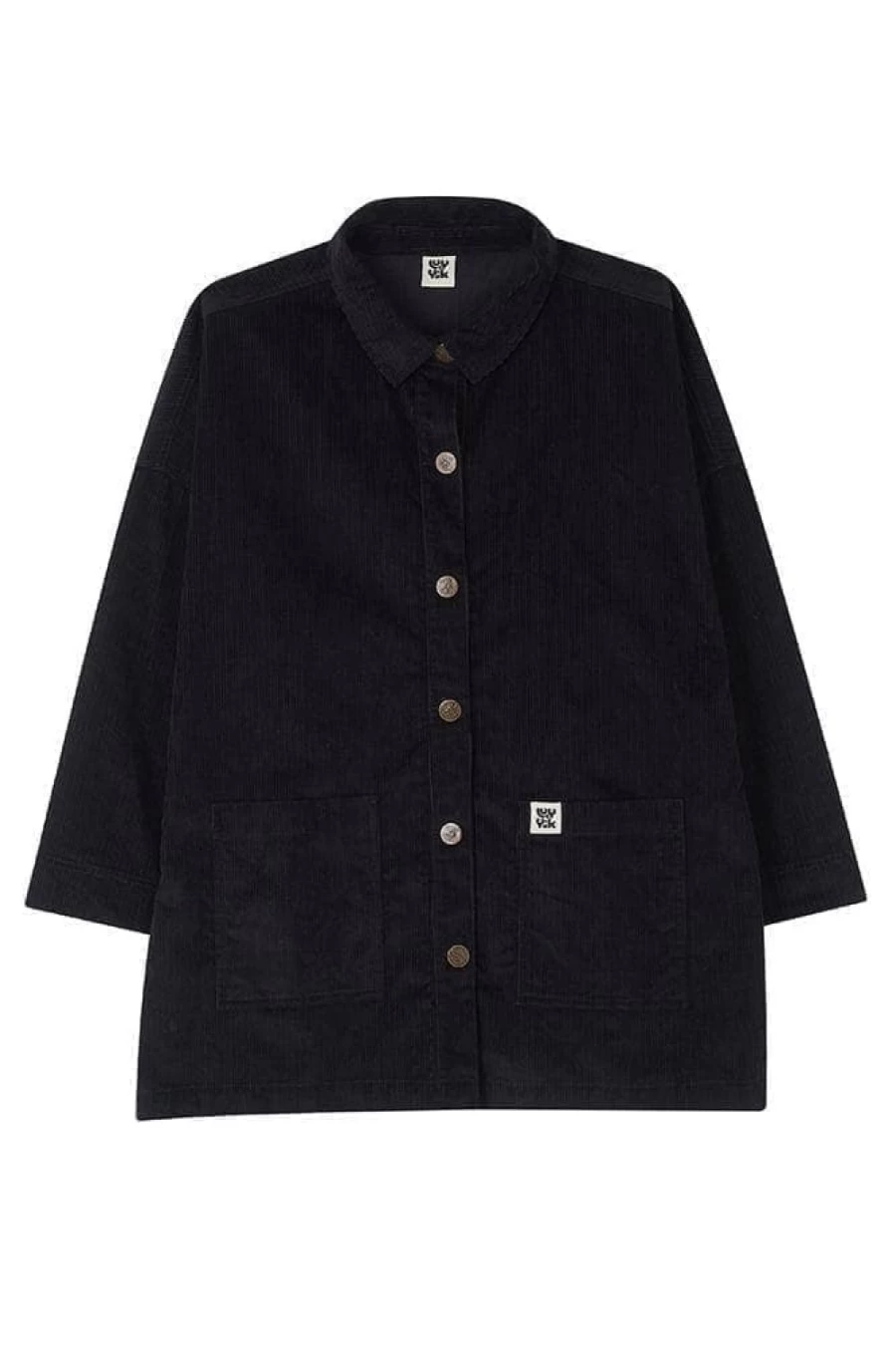 Lucy & Yak Women's Olly Jacket - Organic Black Corduroy Coat