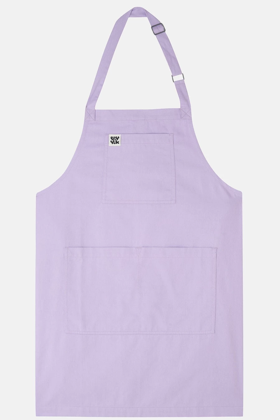 Lucy & Yak Women's Ada Apron - Lilac Deadstock Fabric Eco-Friendly Kitchen Waist Pinafore