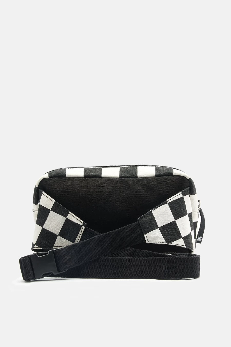 Lucy & Yak Women's Henley Bag - Black Checkerboard Cotton Canvas Tote