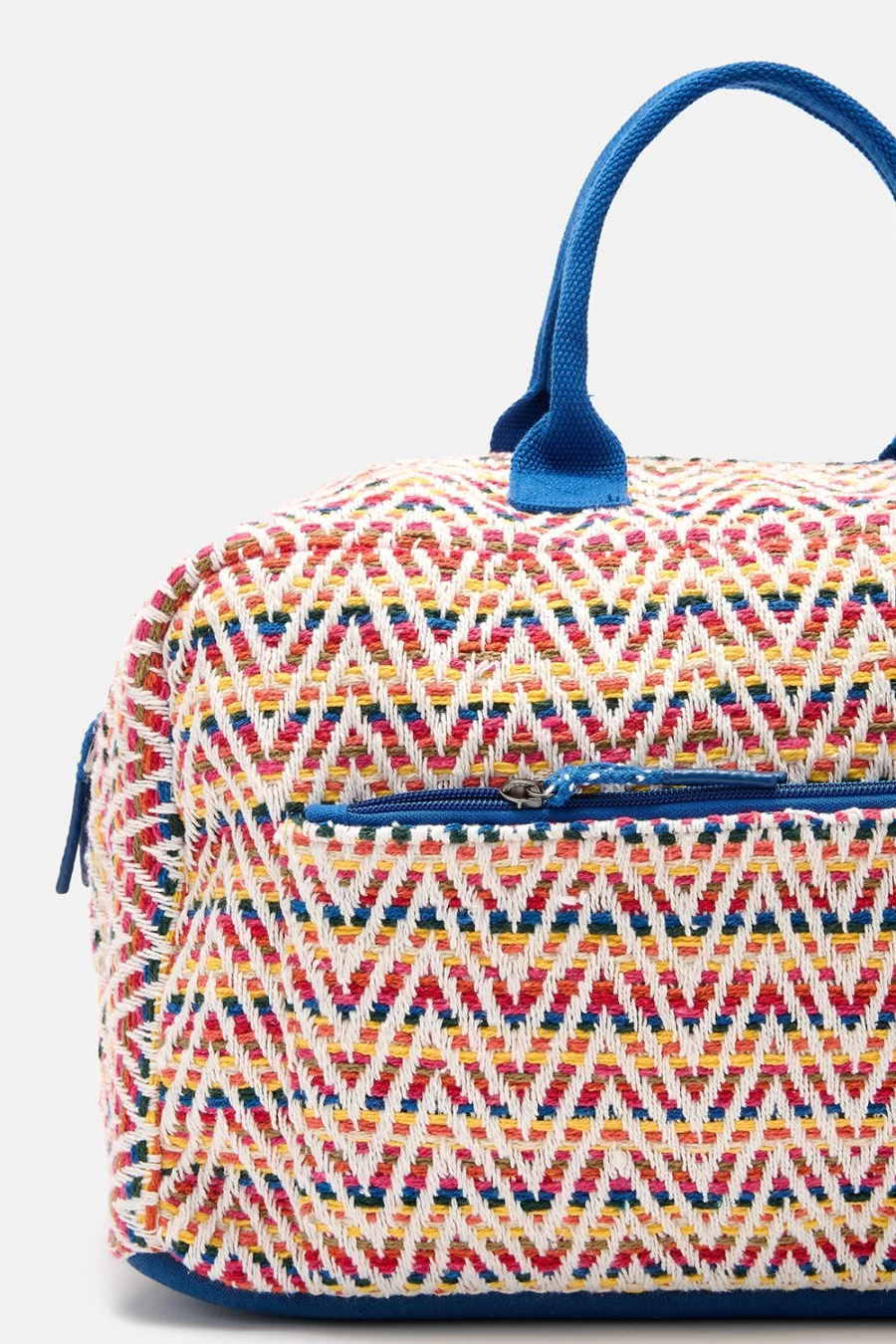 Lucy & Yak Women's Weekend Bag - Vintage Deadstock Wavy Stripe Canvas Tote