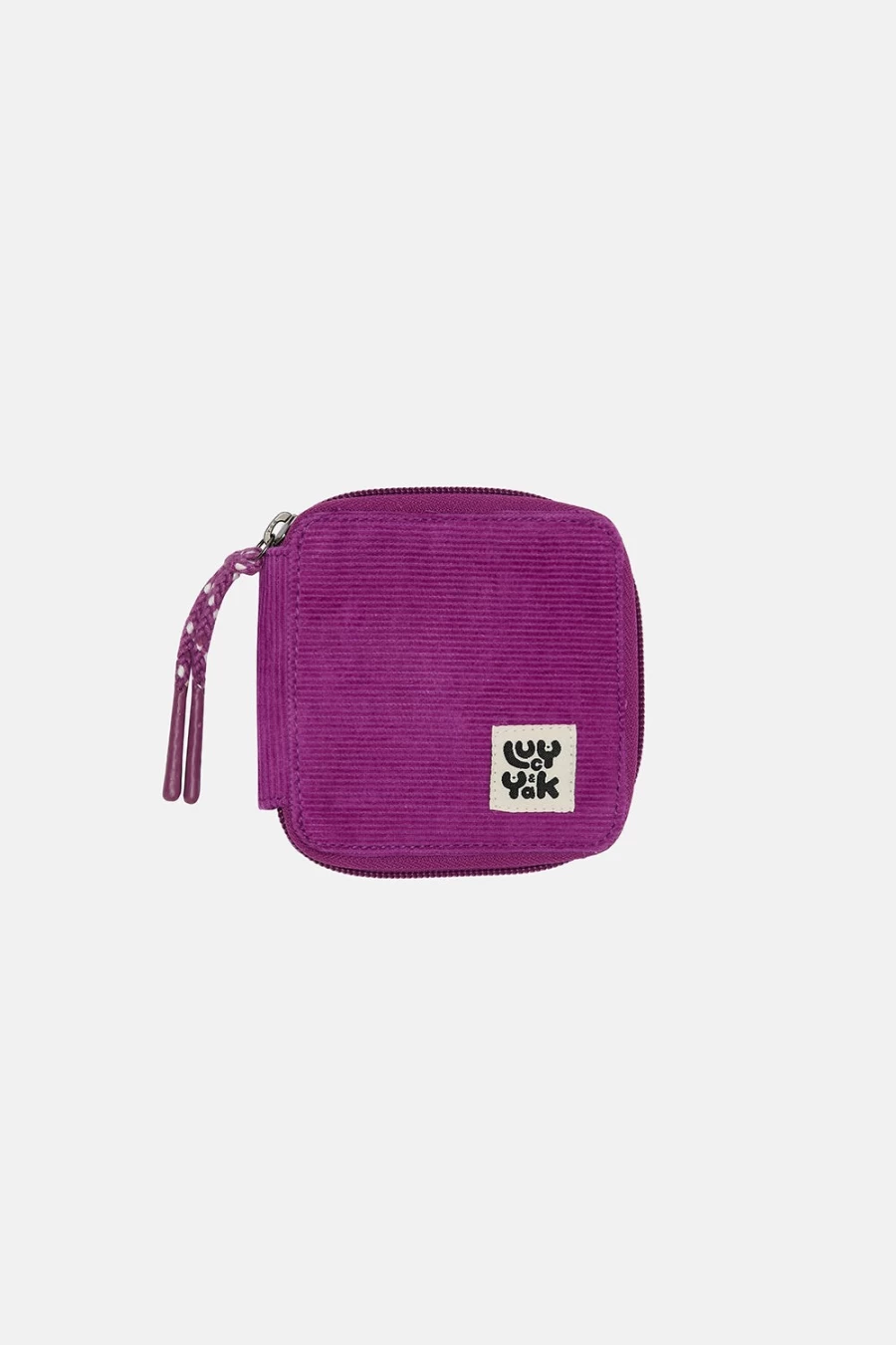 Lucy & Yak Women's Eve Purse - Limited Edition Hollyhock Purple Deadstock Fabric Crossbody Bag