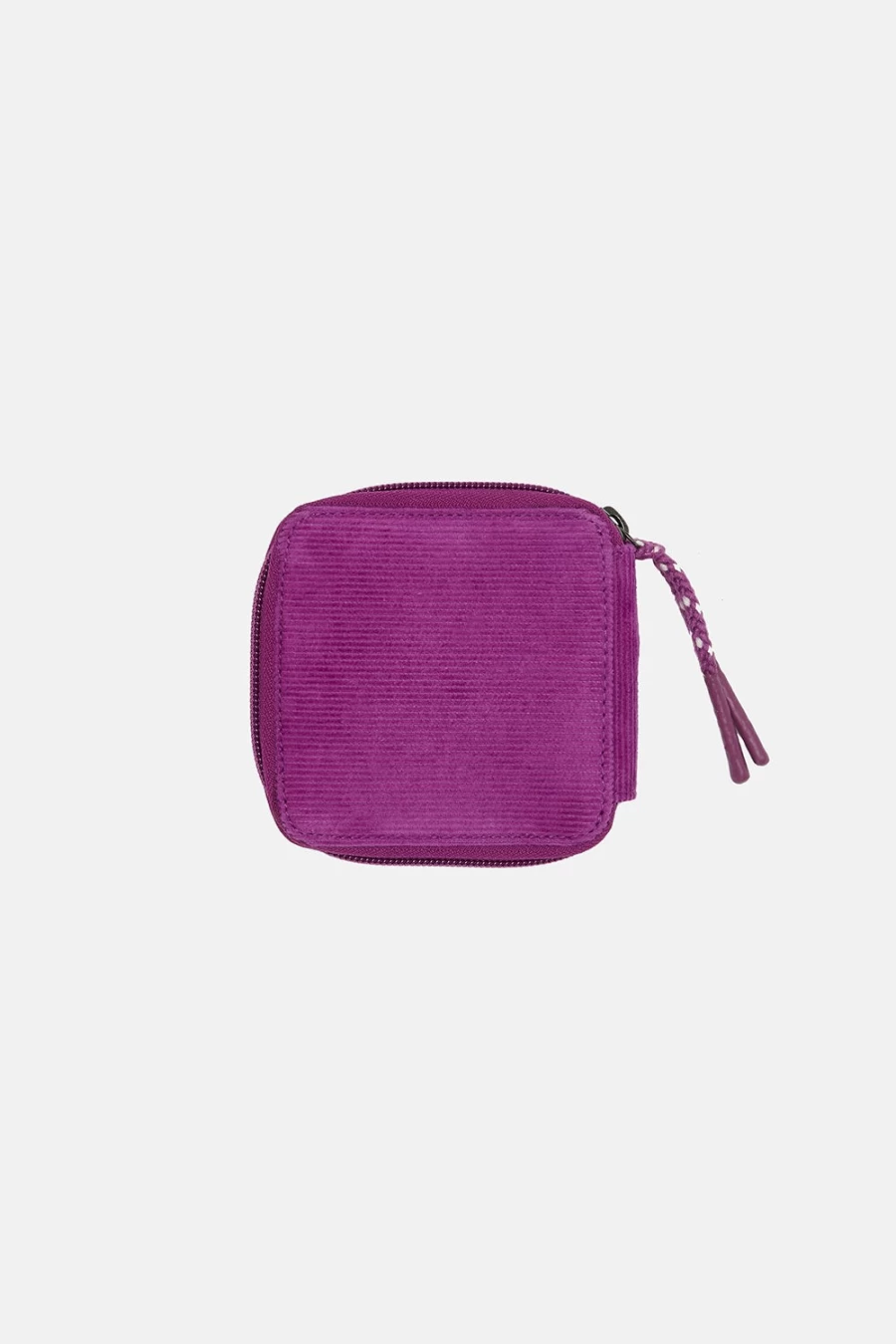 Lucy & Yak Women's Eve Purse - Limited Edition Hollyhock Purple Deadstock Fabric Crossbody Bag