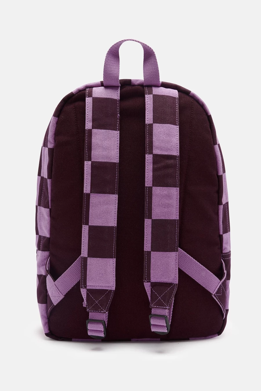 Lucy & Yak Women's Kellie Backpack - Cotton Canvas Harmon Checkerboard Daypack
