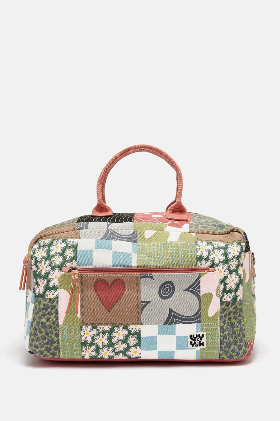 Lucy & Yak Women's Weekend Travel Bag - Cotton Twill Carryall Tote for Women, Lori Style