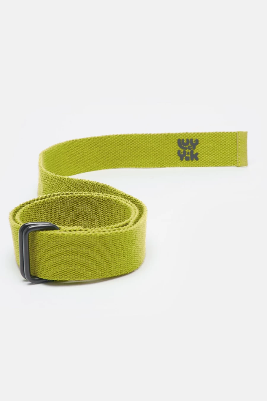 Lucy & Yak Women's Flynn Belt - Eco-Friendly Recycled Polyester in Chartreuse Green