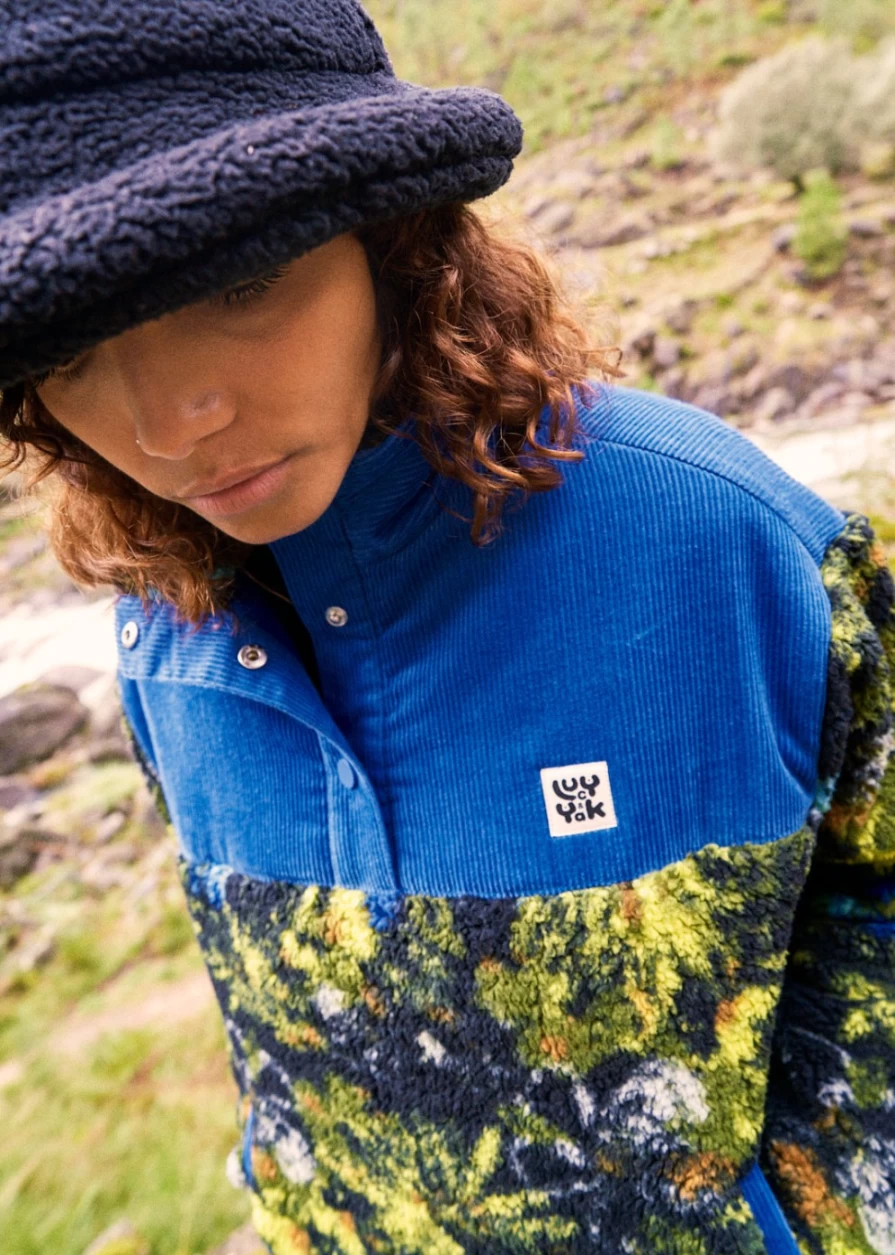 Lucy & Yak Women's Nico Corduroy Jacket - Sustainable Fleece Made from Recycled Bottles