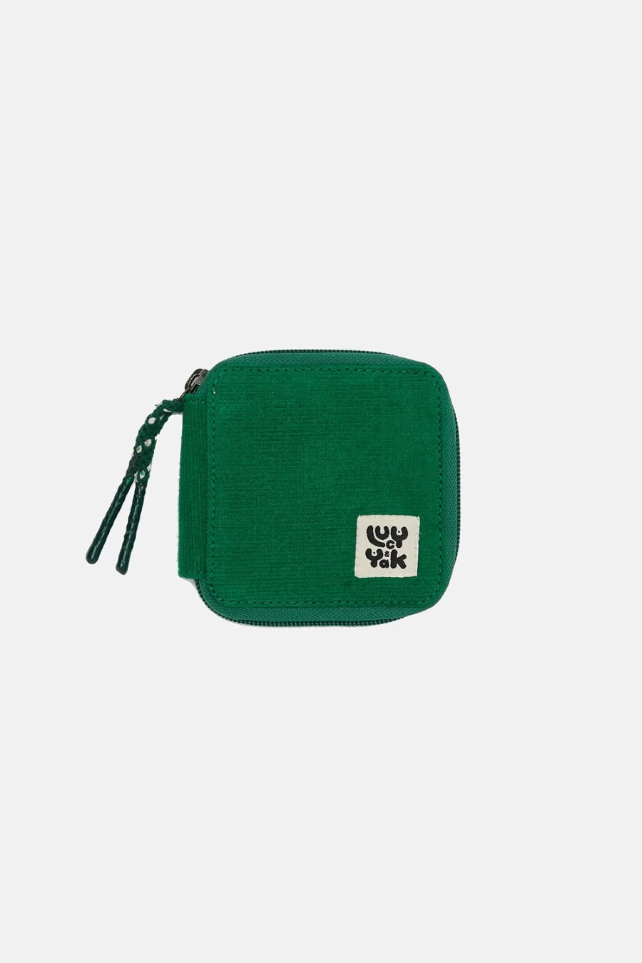 Lucy & Yak Women's Eve Purse - Sustainable Meadow Green Deadstock Fabric Crossbody Bag