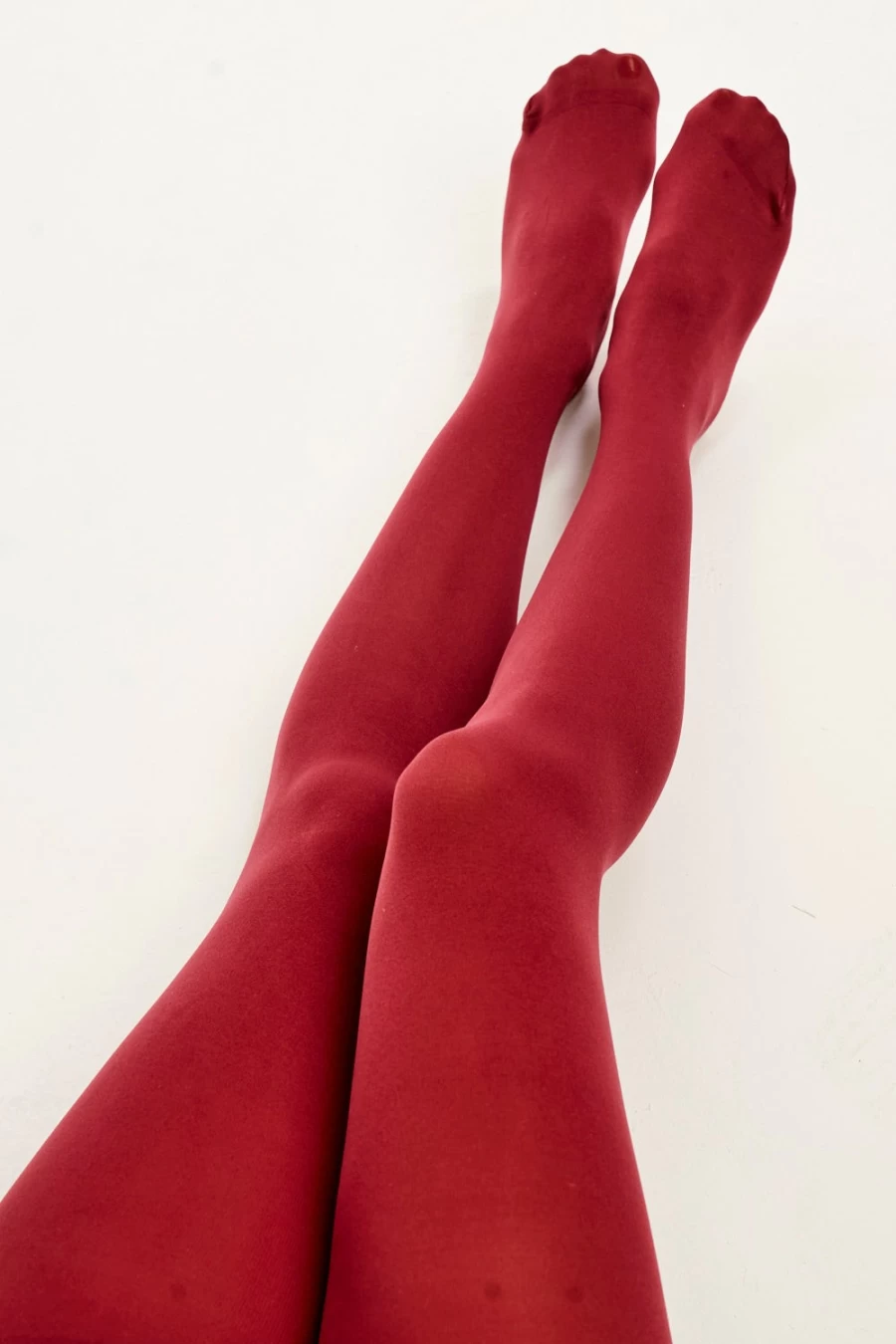 Lucy & Yak Women's Better Tights - 80 Denier Burgundy Tights for Comfort & Style