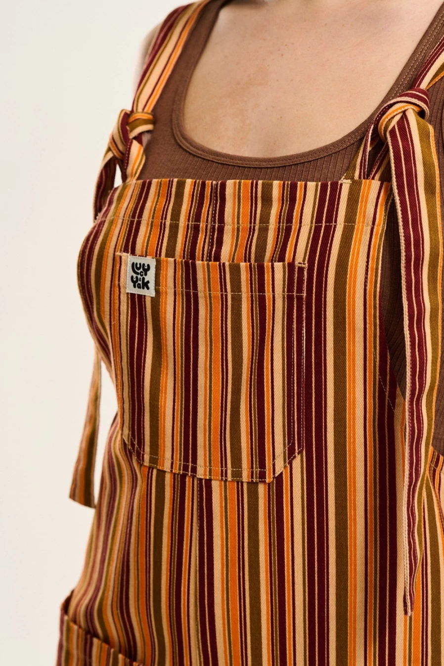 Lucy & Yak Women's Farrah Jenny Dungaree - Organic Twill Overalls