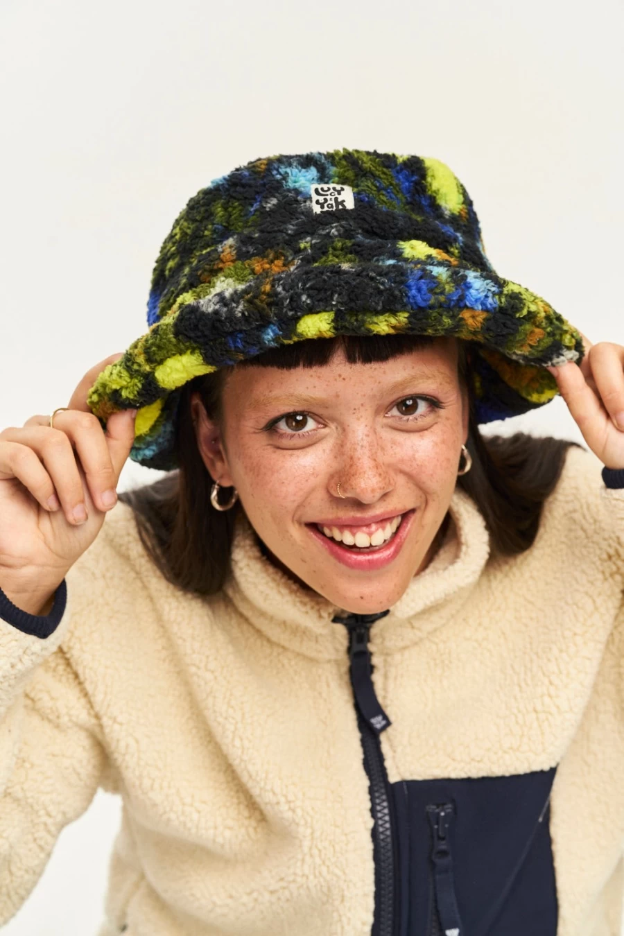 Lucy & Yak Women's Travis Hat - Sustainable Malone Floral Design from Recycled Bottles