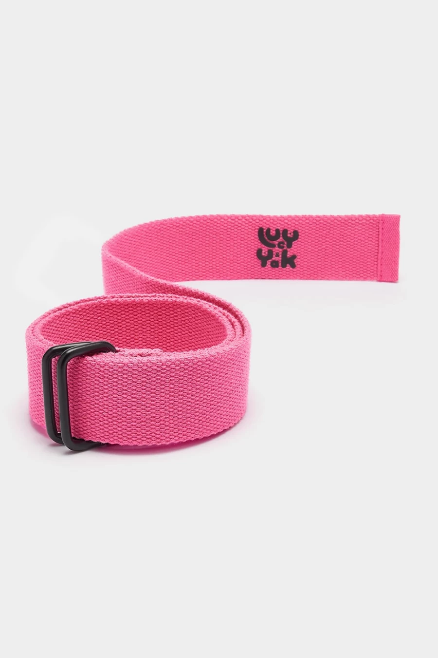 Lucy & Yak Women's Flynn Belt - Sustainable Recycled Polyester in Fandango Pink