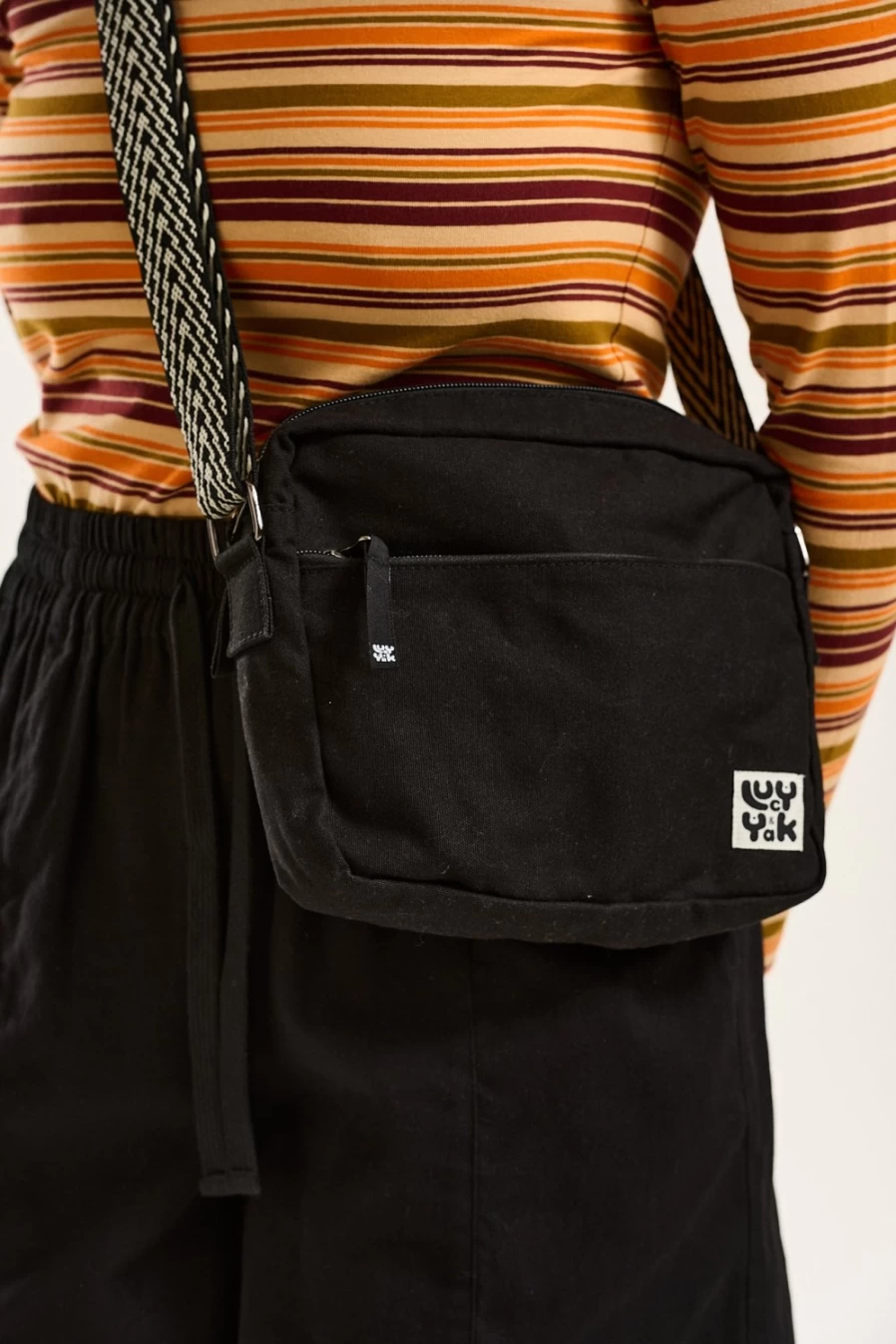 Lucy & Yak Women's Dara Bag - Organic Black Twill Tote