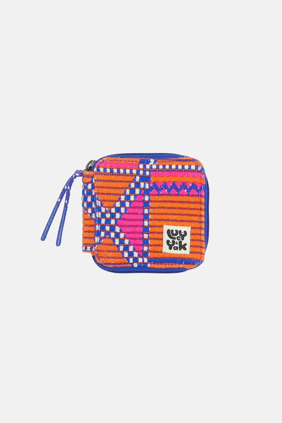 Lucy & Yak Women's Eve Purse - Vibrant Multi-Color Deadstock Fabric Handbag